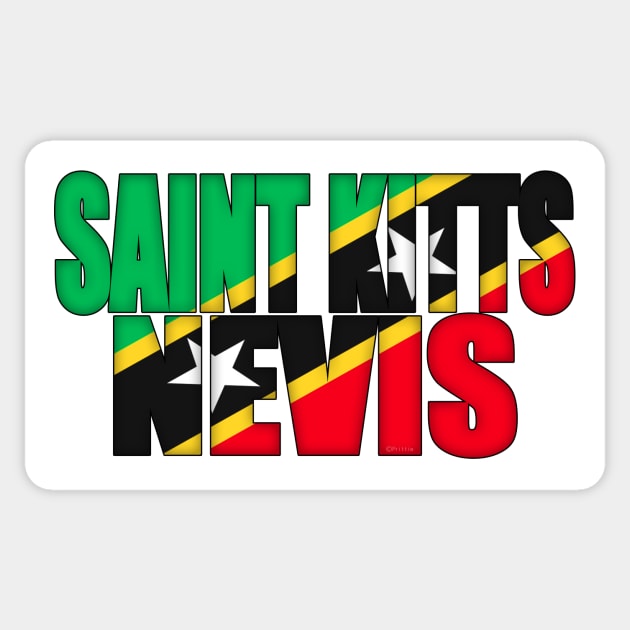 Saint Kitts and Nevis Sticker by SeattleDesignCompany